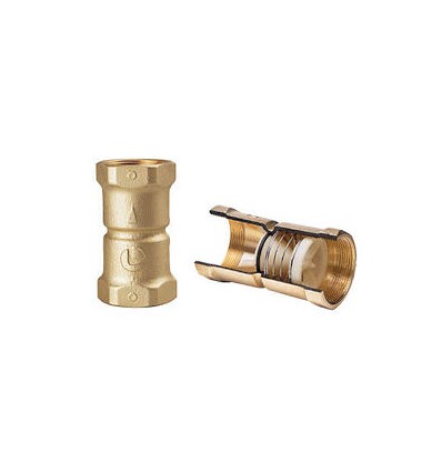 Valvula de retencion conica de bronce 1" LUISE